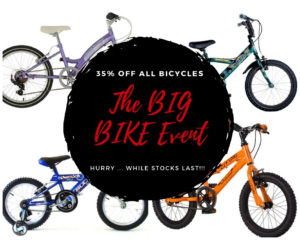 35% off all bicycles