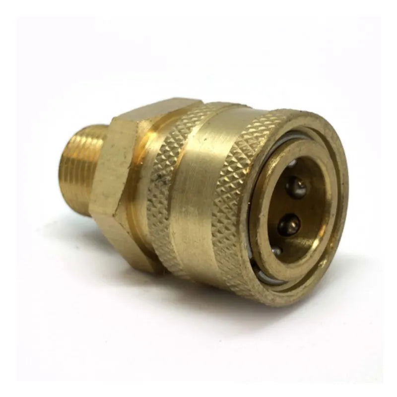 MED Quick Release Coupling 3/8" BSP Male Threads