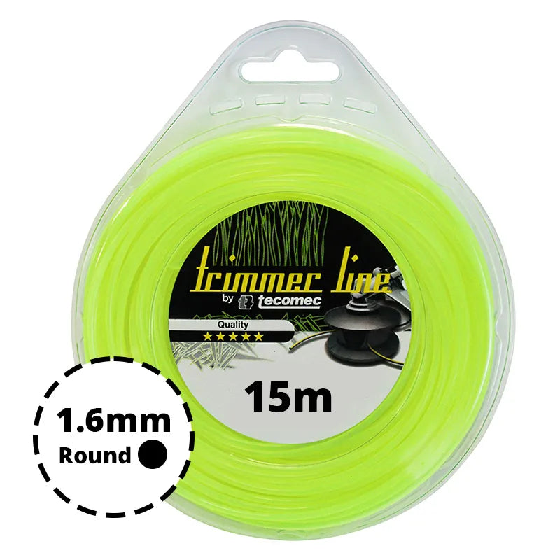Tecomec 1.6mm Round Strimmer Line [15m]