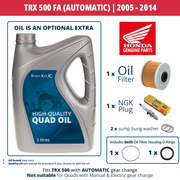 Honda Quad Service Kit - TRX500 Automatic 2005 - 2014