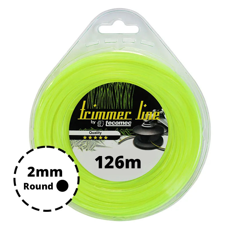 Tecomec 2.0mm Round Strimmer Line [126m]