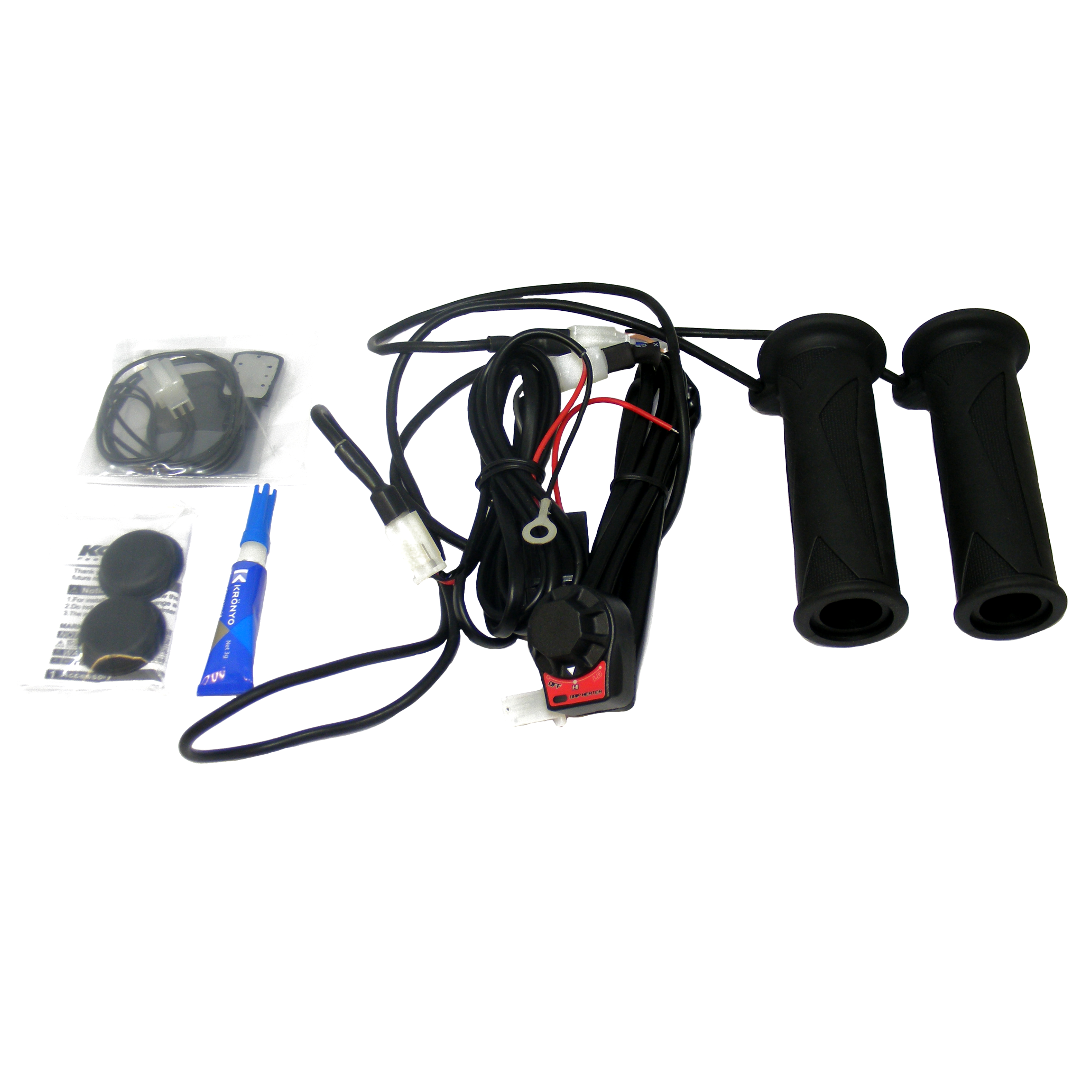 ATV Heated Handlebar Grips With Thumb Warmer