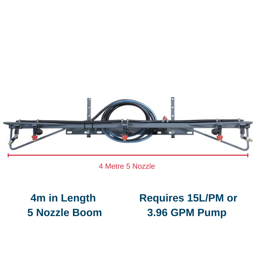 Portek Quad Sprayer Boom [4 Metre /13FT]