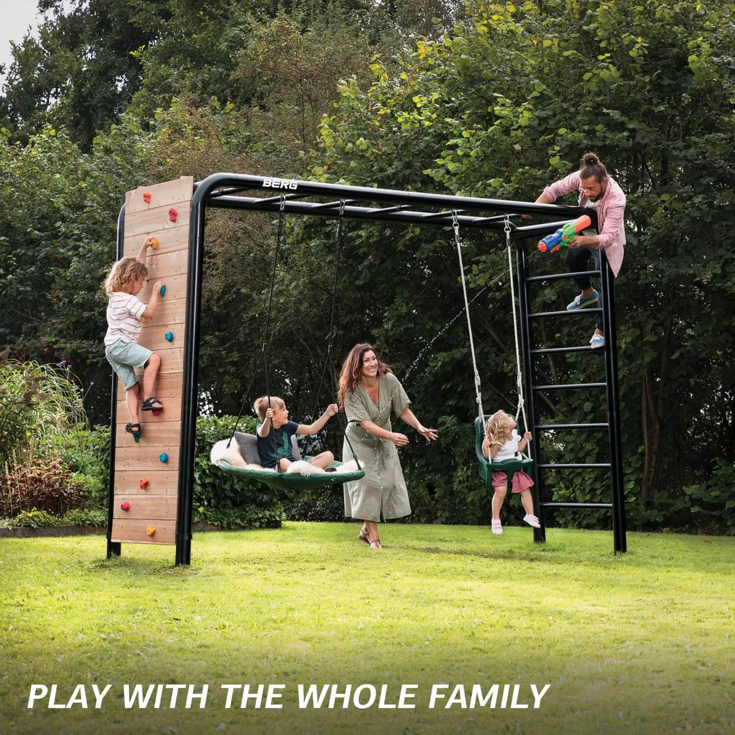 BERG Playbase M - Tumblebar + Ladder (TL)