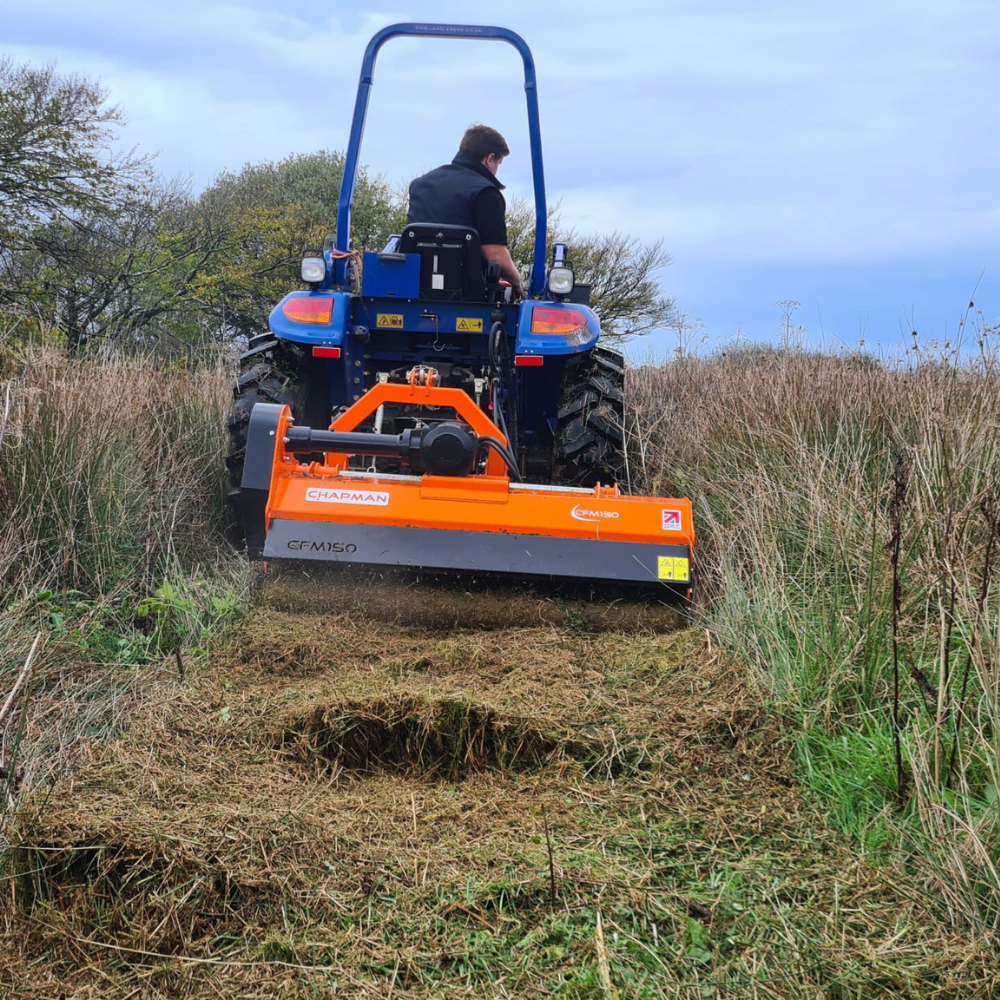 Chapman CFM150 Compact Tractor Flail Mower