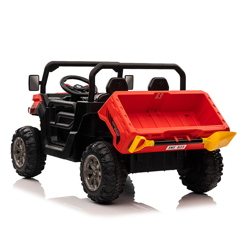TrailBoss 900 24V Kids Electric Ride-On Buggy with Electric Tipping Bed