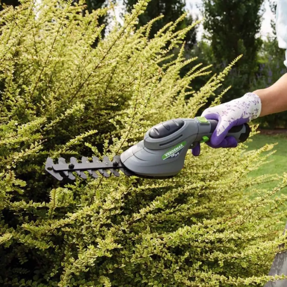 Verdemax Cordless Hedgetrimmer Kit