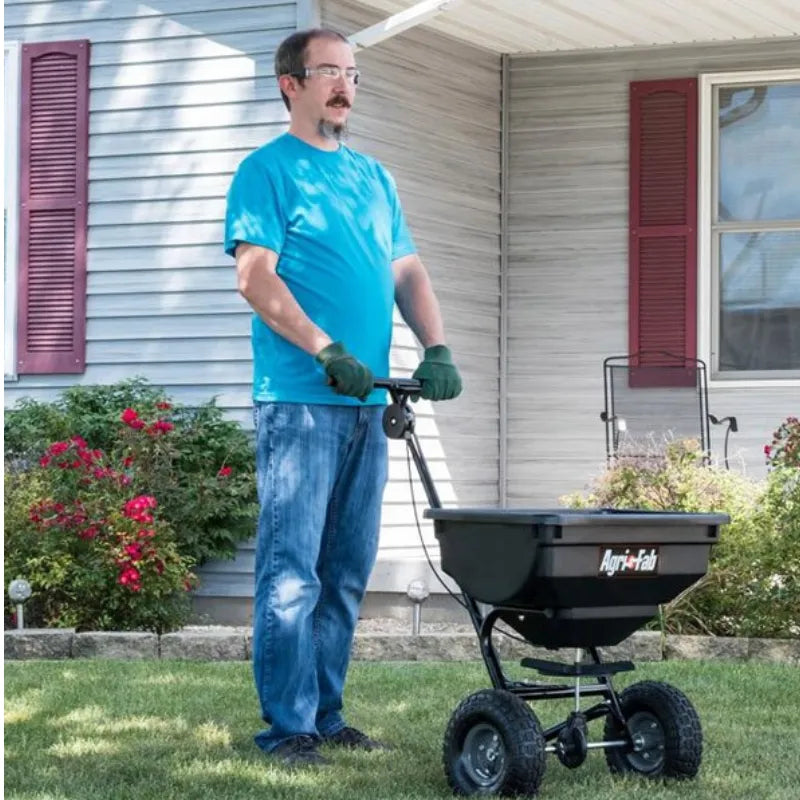 Agri-Fab 85lb Push Broadcast Spreader