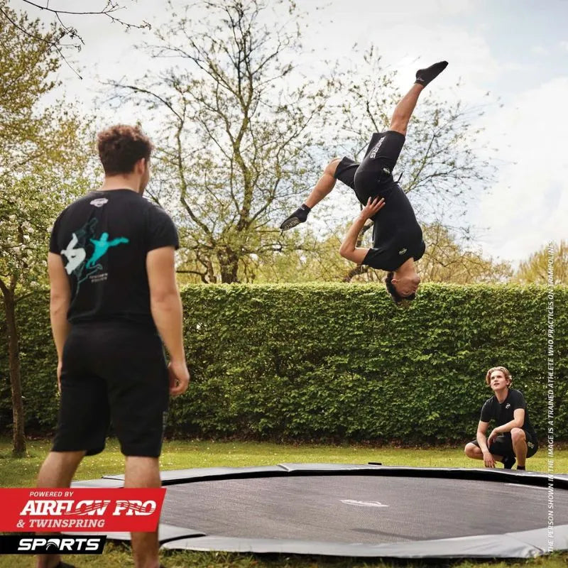 BERG 10.5ft Champion Flatground 330 Round Trampoline