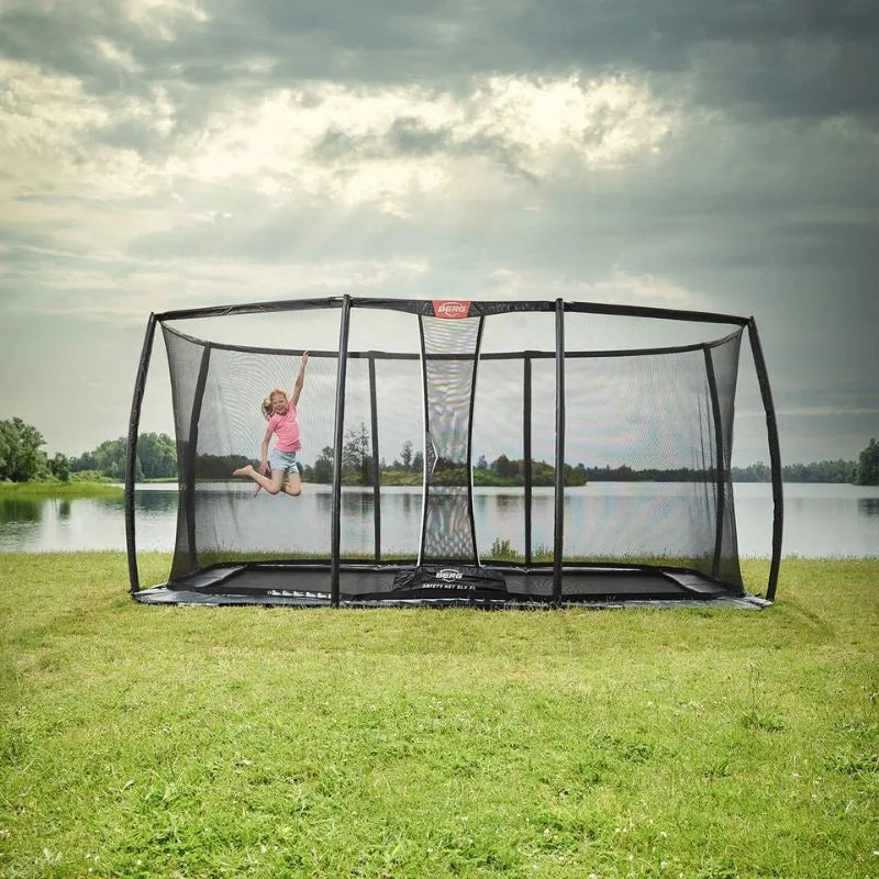 BERG 14ft Champion Flatground 500 Rectangular Trampoline