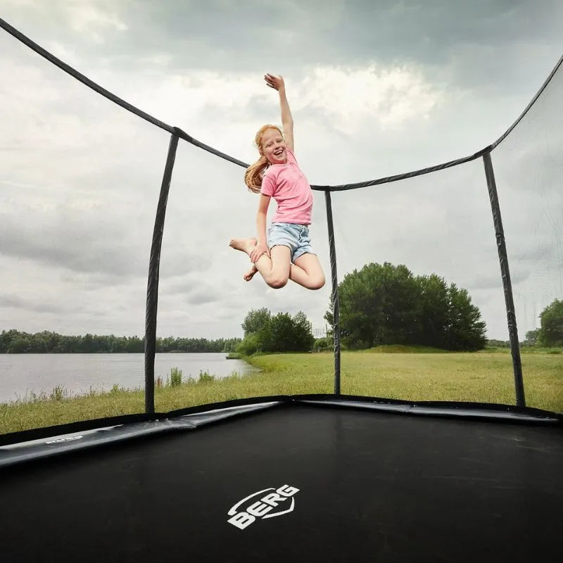 BERG 12ft Champion Flatground 410 Rectangular Trampoline