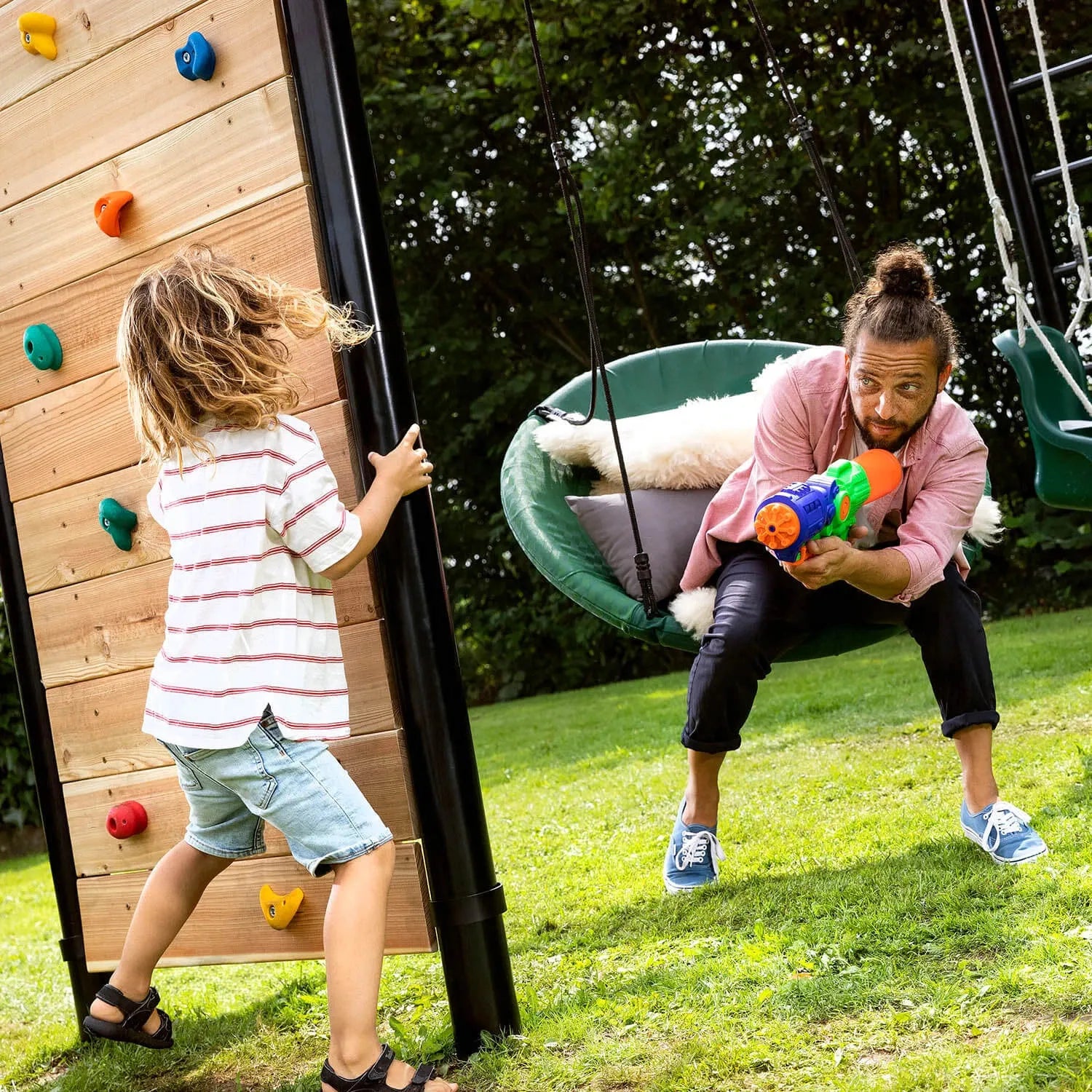 BERG Playbase M - Tumblebar + Ladder (TL)