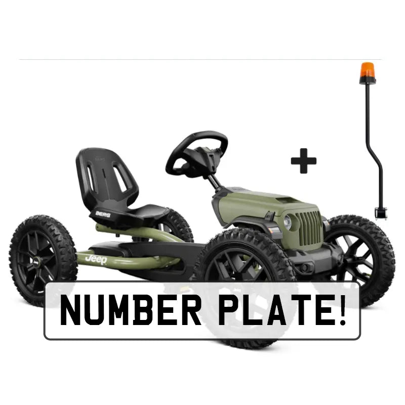 Berg Jeep® Buddy Wrangler Go Kart