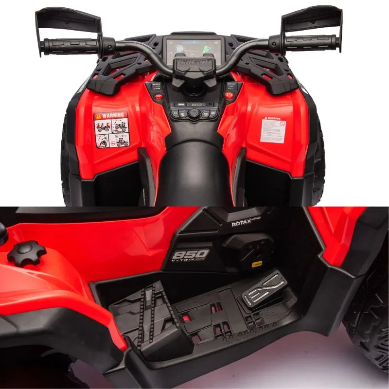 Can Am Outlander 4x4 24V Kids Electric Ride On Quad