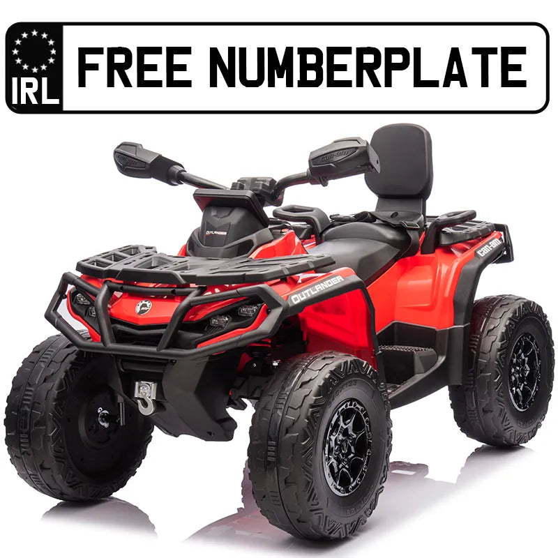 Can Am Outlander 4x4 24V Kids Electric Ride On Quad