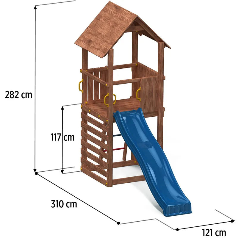 Fungoo Carol No.1 Wooden Climbing Frame