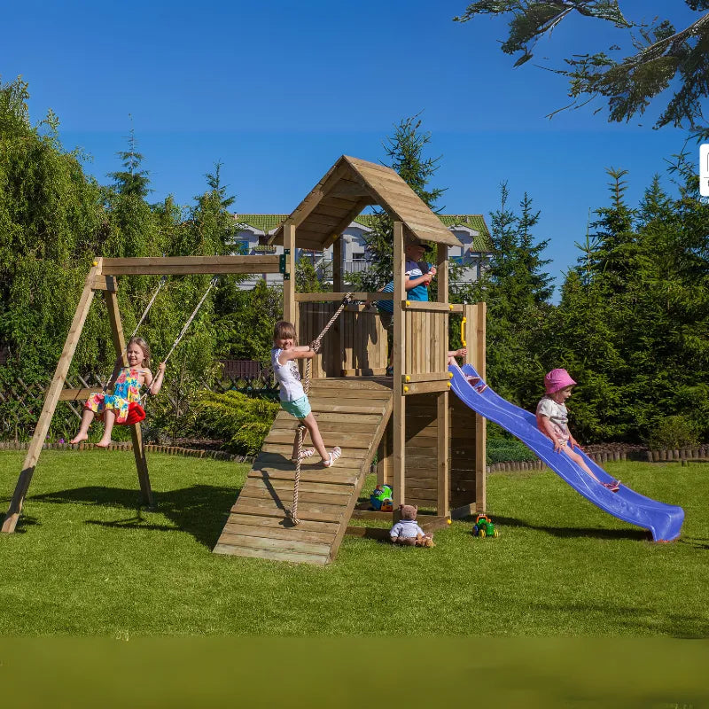 Fungoo Carol No.3 Wooden Climbing Frame