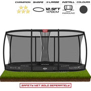 BERG 12.5ft Champion InGround 470 Oval Trampoline