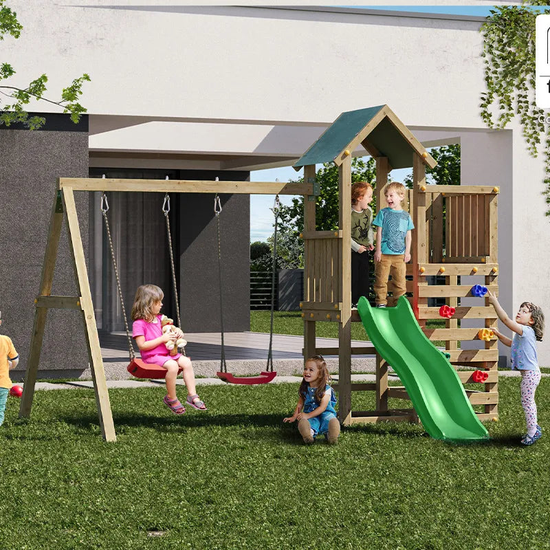 Fungoo Chester Wooden Climbing Frame