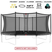 BERG 14ft Favorit 520 x 345 Oval Trampoline