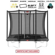 BERG 8.5ft Favorit 280 x 190 Rectangular Trampoline