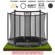 BERG 6.5ft Favorit InGround 200 Round Trampoline