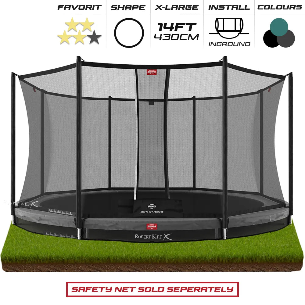 BERG 14ft Favorit InGround 430 Round Trampoline