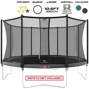 BERG 10.5ft Favorit 330 Round Trampoline