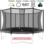 BERG 12.5ft Favorit 380 Round Trampoline