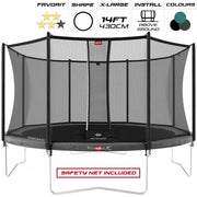 BERG 14ft Favorit 430 Round Trampoline