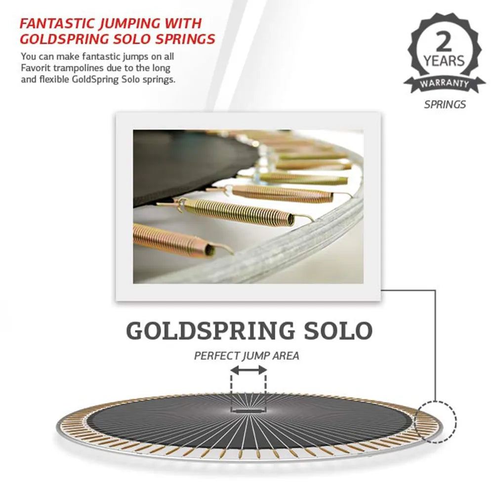 BERG 10.5ft Favorit InGround 330 Round Trampoline