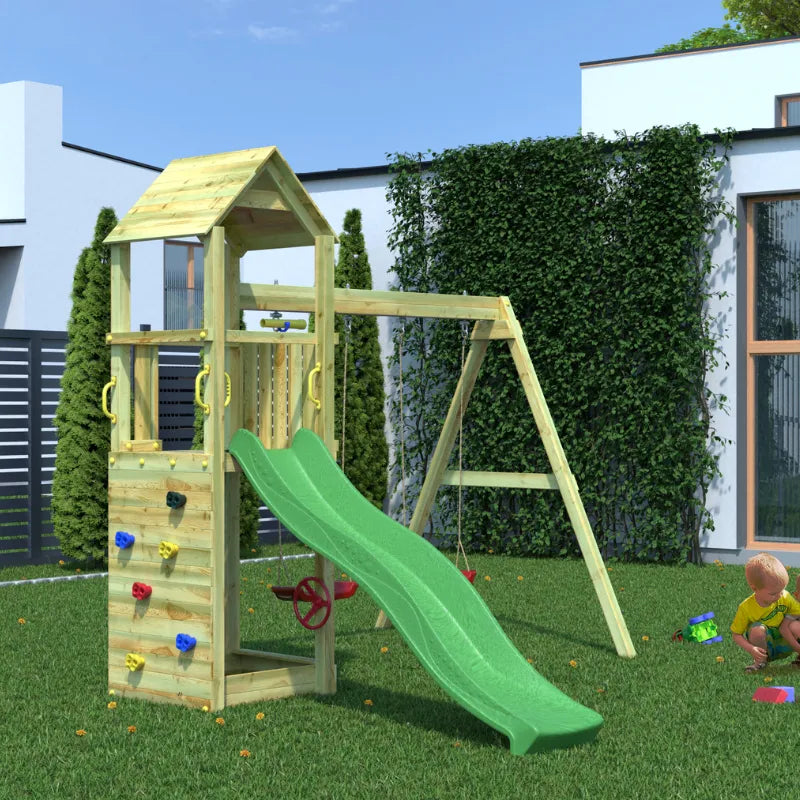 Fungoo Flappi Wooden Climbing Frame