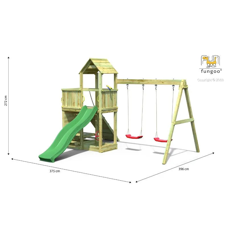 Fungoo Floppi Wooden Climbing Frame