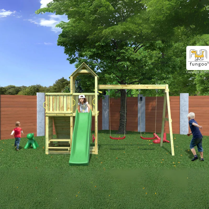 Fungoo Floppi Wooden Climbing Frame