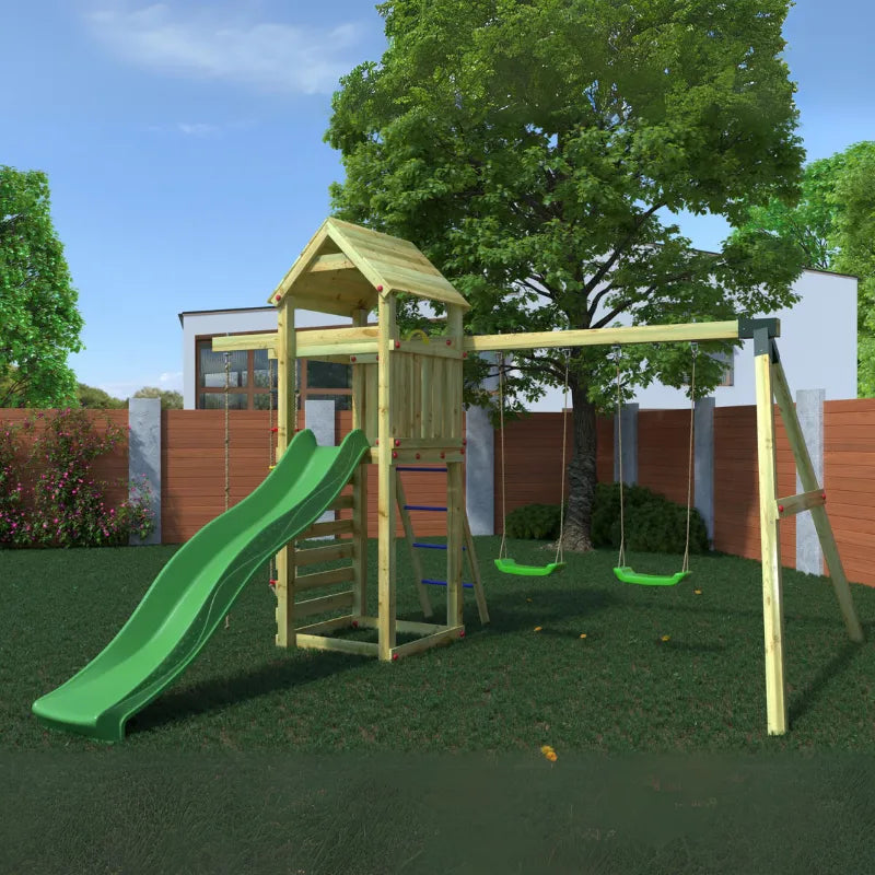 Fungoo Gaia Wooden Climbing Frame