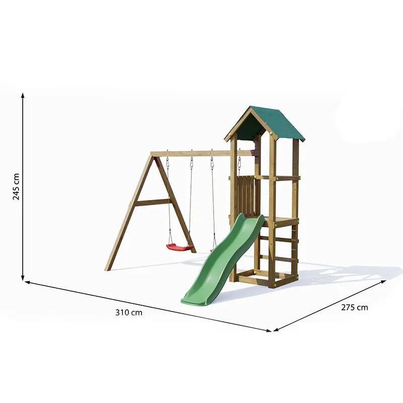 Fungoo Lucas Wooden Climbing Frame