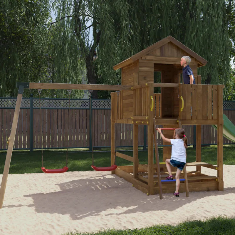 Fungoo Mars Wooden Climbing Frame