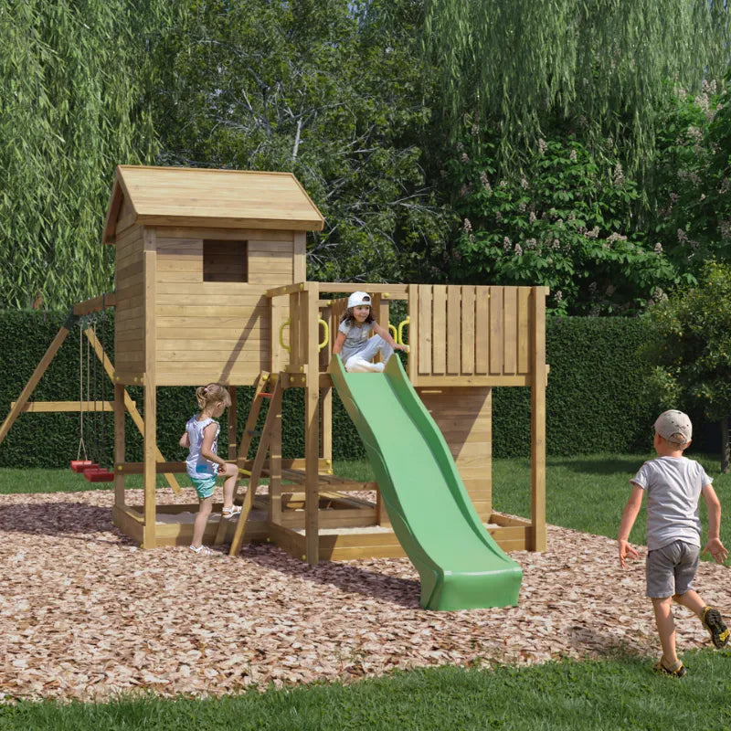 Fungoo Pluto Wooden Climbing Frame