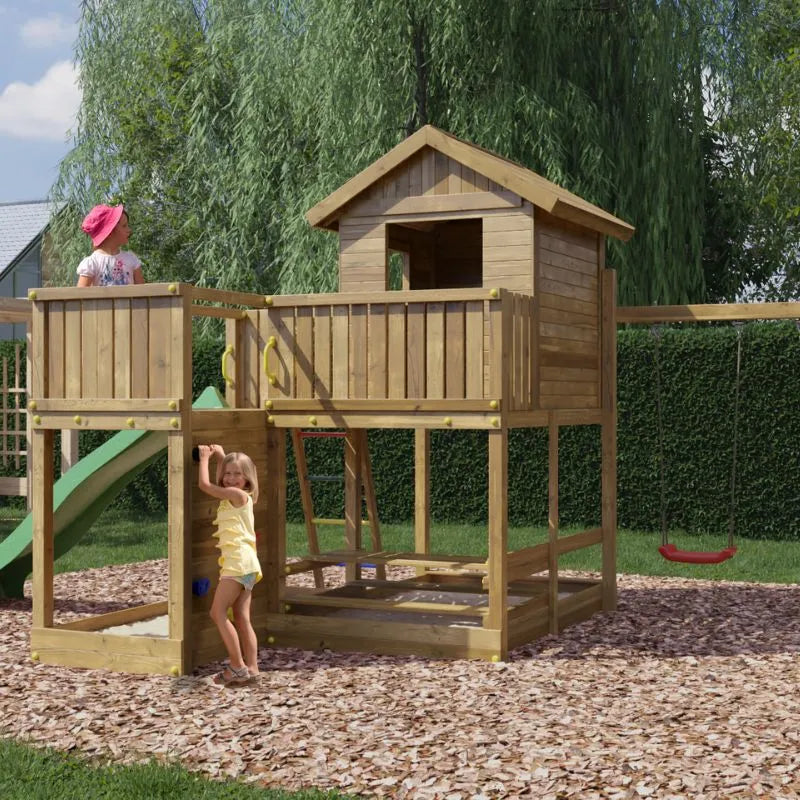 Fungoo Pluto Wooden Climbing Frame
