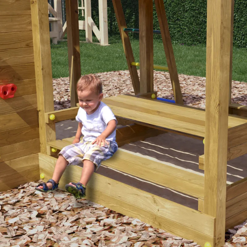 Fungoo Pluto Wooden Climbing Frame