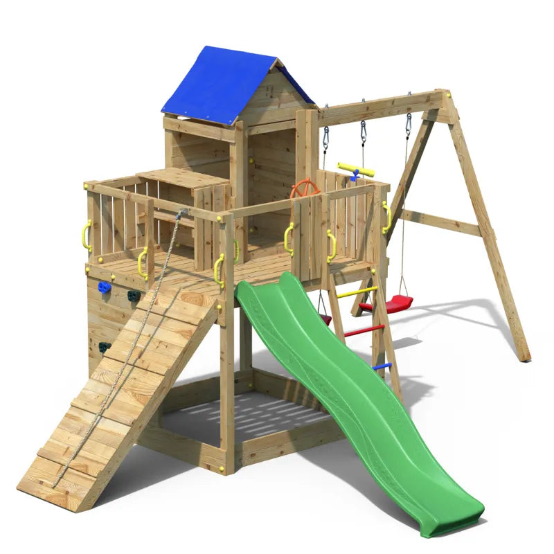Fungoo Treehouse Wooden Climbing Frame