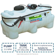 Greenmount 95L ATV Sprayer 2.2 GPM