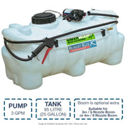 Greenmount 95L ATV Sprayer 3.0 GPM