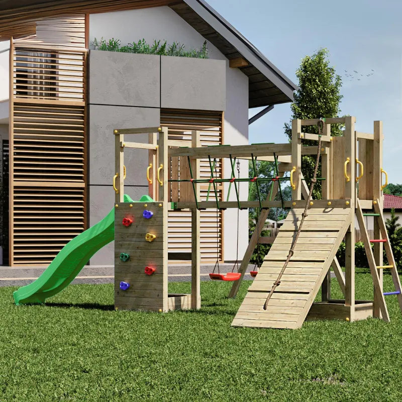 Fungoo Maxi Funny Exposure Wooden Climbing Frame