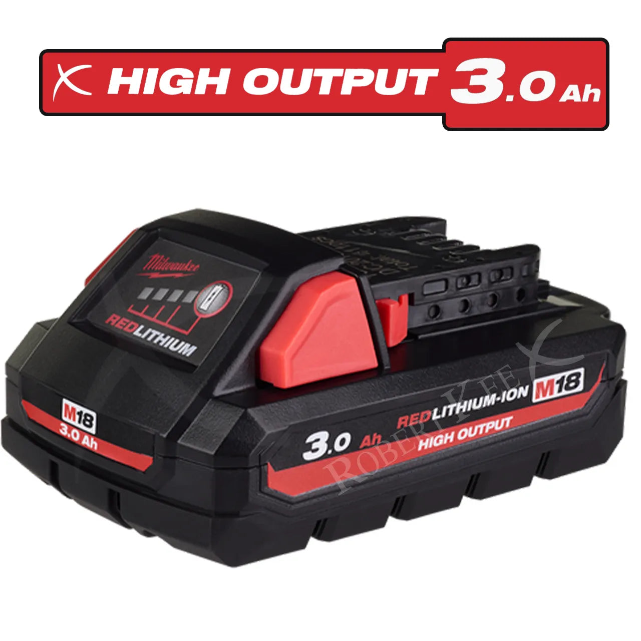 Milwaukee M18 High Output 3.0 Ah Battery - M18HB3