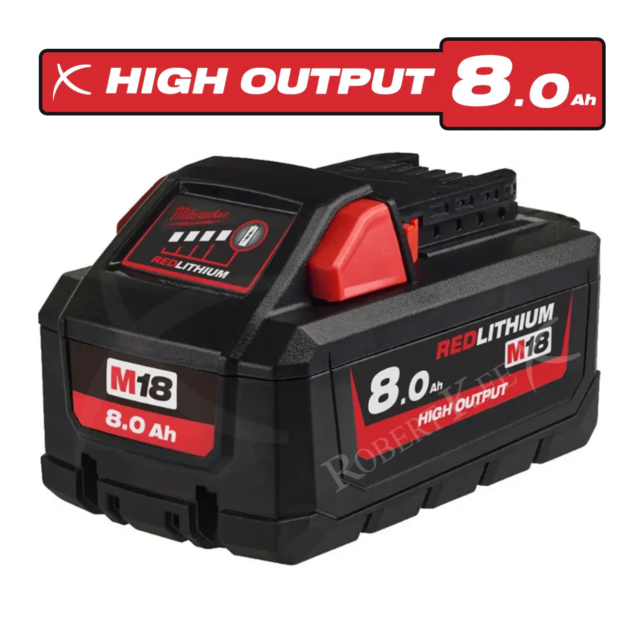 Milwaukee M18 High Output 8.0 Ah Battery - M18HB8