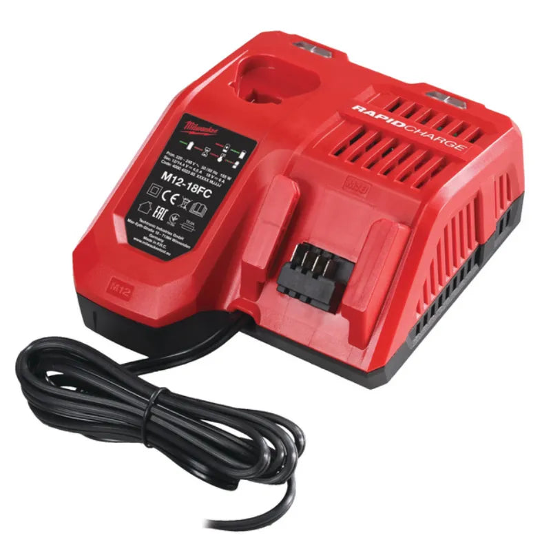 Milwaukee M12-M18 Fast Battery Charger - M12-18FC