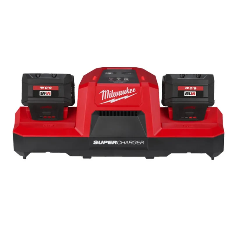 Milwaukee M18 Dual Bay Super Charger - M18DBSC