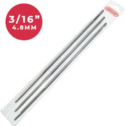 Oregon 3/16" 3 Pack Chainsaw Files