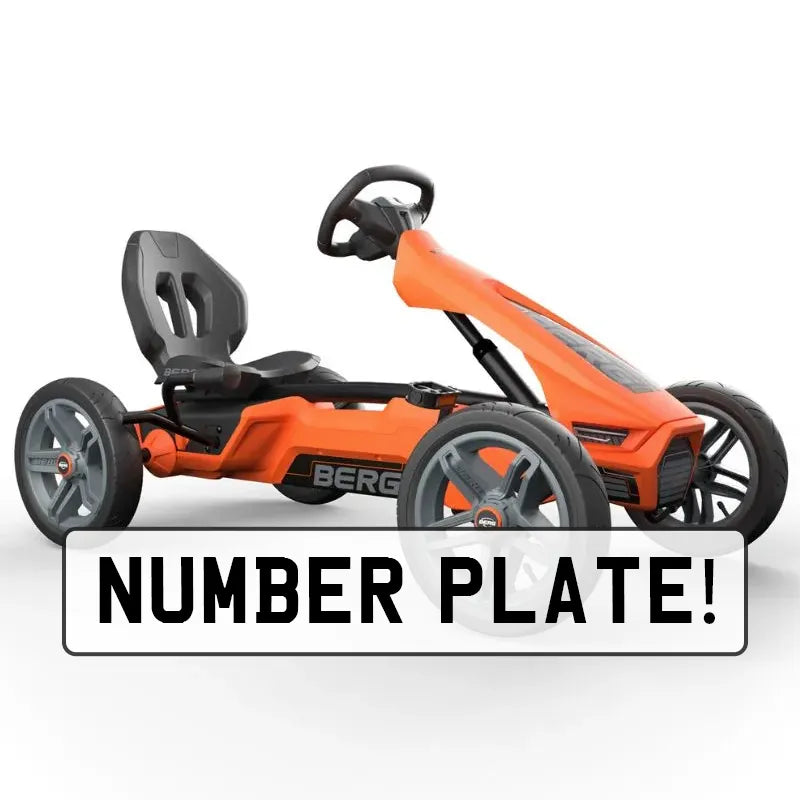 Berg Rally NRG Orange Go Kart